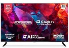 Black+decker 55 inch (139 cm) A1 Series Google BXTVGU55UD2875ATIN (Black) Smart 4K Ultra HD LED TV