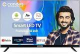 Candes 32 Inch (80 Cm) (CTPL32EF1S) With Inbuilt Rich & Surround 20W Box Loud Speakers (Black) 2021 Model Smart Android HD Ready LED TV