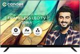 Candes 32 Inch (80 Cm) Frameless Series (CTPL32EFN) With Inbuilt Rich & Surround 24 Watt Box Loud Speakers 2021 Edition HD Ready LED TV