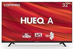 Compaq 32 inch (80 cm) HEUQ Series CQW32HDNS (Black) HD Ready LED TV