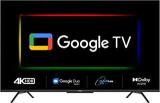 Coocaa 55 Inch (138 Cm) Frameless Series Certified Google 55Y72 (Black) Smart Android IPS 4k Ultra HD LED TV