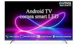 Cornea 50 inch (127 cm) Bezelless, Black (2022 Model) (with No Cost EMI Offer on All Major Banks) Smart Android Ultra HD 4K LED TV