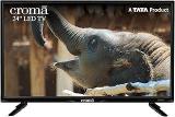 Croma 24 Inch (60 Cm) CRELE3101SBT24 (Black) (2021 Model) HD Ready LED TV