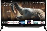 Croma 32 Inch (80 Cm) Based (CREL7363, Black) (2020 Model) Smart Android HD Ready LED TV