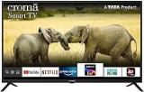 Croma 43 Inch (109 Cm) Certified CREL7371 (Black) (2021 Model) Smart Android Full HD LED TV