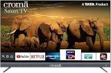 Croma 55 Inch (139.7 Cm) Ultra Based (CREL7347, Black) (2020 Model) Smart Android HD 4K LED TV