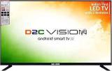 D2c 32 Inch (80 Cm) Vision 11 Voice Assistant 2 Remotes D2CVELASLTBLK32 (Black) Android Smart HD Ready LED TV