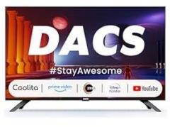 Dacs 32 inch (80 cm) Ultra Premium with Metallic Bezeless Design and 24W inbuilt ND Box Speakers (2024) Smart HD Ready LED TV