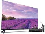 Dishtv Entertainment Combo Sansui 43 (Google OS) Set Top Box 12 Months Family Kids Pack 1 Year Watcho South Max Premium OTT (Telugu Pack) Smart Full HD HD TV