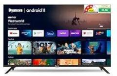 Dyanora 43 inch (109 cm) WebOS with HDR 10, Micro Dimming, Noise Reduction, Dolby Surround Sound (DY LD43U1S) (Black) (2023 Model) Smart Ultra HD 4K LED TV