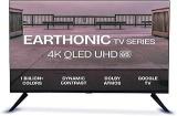 Earthonic 65 Inch (164 Cm) Google E65UHD4KQ11GS24 (Black) Smart 4K Ultra HD QLED TV