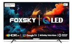 Foxsky 32 inch (80 cm) Frameless Series FS32GATV (Black) Smart HD Ready LED TV