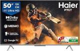 Haier 50 Inch (126 Cm) (50) P7GT Series Google 50P7GT P (Grey) Smart 4K Ultra HD LED TV
