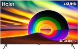 Haier 50 Inch (127 Cm) Google L50FG (Black) Smart 4K Ultra HD LED TV