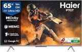 Haier 65 Inch (164 Cm) (65) P7GT Series Google 65P7GT P (Grey) Smart 4K Ultra HD LED TV