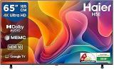 Haier 65 Inch (165 Cm) H5E Series Google 65H5E Smart 4K Ultra HD LED TV