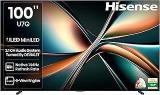 Hisense 100 inch (253 cm) U7Q Series Mini 100U7Q (Black) Smart 4K Ultra HD QLED LED TV