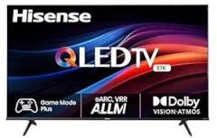 Hisense 43 inch (108 cm) 43E7K (Black) Smart 4K Ultra HD QLED TV