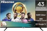 Hisense 43 Inch (108 Cm) E5Q Series Google 43E5Q (Black) Smart Full HD QLED TV