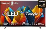 Hisense 43 Inch (108 Cm) E68N Series Google (Grey) Smart 4K Ultra HD QLED TV