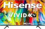 Hisense 50 Inch (108 Cm) Certified 50A6GE (Black) (2021 Model) | With Dolby Vision And Atmos Smart Android 4K Ultra HD LED TV