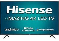 Hisense 50 inch (126 cm) Certified 50A71F (Black) (2020 Model) | With Dolby Vision and ATMOS Smart Android 4K Ultra HD LED TV