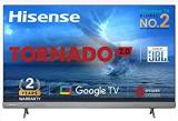 Hisense 55 Inch (139 Cm) Tornado 2.0 Series Google 55A7H (Silver) Smart 4K Ultra HD LED TV