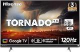 Hisense 65 Inch (164 Cm) Tornado 3.0 Series Google 65A7K (Black) | With 3 Years Warranty Smart 4K Ultra HD LED TV