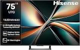 Hisense 75 inch (189 cm) U7Q Series Mini 75U7Q (Black) Smart 4K Ultra HD QLED LED TV