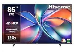 Hisense 85 inch (215 cm) E7Q Series 85E7Q (Black) Smart 4K Ultra HD QLED TV