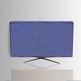 Hizing 55 Inch (140 Cm) Dustproof Protection Made For For LG, 55UK6360PTE Protect Your LCD LED Now Polka Dot Blue Print Smart Ultra HD 4K LED TV