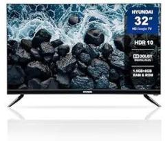 Hyundai 32 inch (80 cm) Google (SHY32HGV05R4) | HDR10 | Voice Remote | Dolby Plus Sound | Built in Chromecast | Google Assistant | Bluetooth | HDMI x2 | USB) Smart LED TV