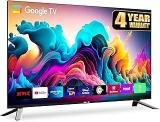 Ibell 43 Inch (109 Cm) Frameless Google, 11.0, Features, Crisp Display, Sleek Design (GTV43E, Black) Android Smart Full HD LED TV