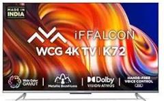 Iffalcon 43 inch (108 cm) Certified 43K72 (Black) (2021Model) | Works With Video Camera Smart Android 4K Ultra HD LED TV