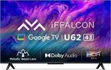 Iffalcon 43 inch (108 cm) Google iFF43U62 (Black) Smart 4K Ultra HD LED TV