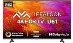 Iffalcon 65 inch (164 cm) Certified 65U61 (Black) (2021 Model) Android Smart 4K Ultra HD LED TV