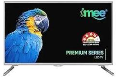 Imee 32 inch (80 cm) with SRS Surround Sound BEE 4 Star Rated Energy Efficient (Silver Colour) (Elite, Silver, 32 ) Smart Android Smart HD LED TV