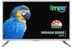 Imee 32 inch (80 cm) with SRS Surround Sound BEE 4 Star Rated Energy Efficient (Silver Colour) (Premium, Silver, 32 ) Smart Android Smart HD LED TV