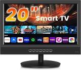Jexiop 20 Inch (51 Cm) 1080p Screen ATSC HDMI USB Smart Full HD Flat LED TV