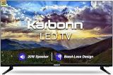 Karbonn 32 inch (80 cm) Millennium Series KJW32NSHDF (Phantom Black) (2022 Model) | with Bezel Less Design HD Ready LED TV