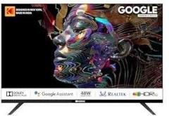 Kodak 32 inch (80 cm) Matrix Series Google 32MT5077 (Black) Android QLED TV