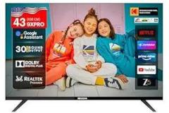 Kodak 43 inch (108 cm) 9XPRO Series Certified 439X5081 (Black) Android Full HD LED TV