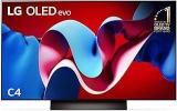 Lg 48 Inch (122 Cm) OLED48C46LA OLED Evo With AI ThinQ, Dolby Vision, Dolby Atmos, WebOS, Alexa Built In 2024 Black Smart 4K TV