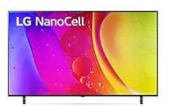 Lg 55 inch (139 cm) Nanocell Series 55NANO80SQA (Black) (2022 Model) Smart 4K Ultra HD LED TV