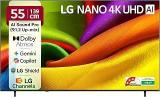 LG 55 Inch (139 Cm) NU87 AI Series Nano (3840 X 2160) WebOS 55NU870BPLA 2026 Smart 4K Ultra HD LED TV