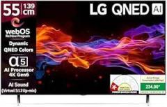 Lg 55 inch (139 cm) QNED 75 Year 2024 Edition (3840x2160) WebOS QNED 55QNED75SRA (Black) Smart 4K Ultra HD TV