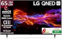 Lg 65 inch (164 cm) QNED 75 Year 2024 Edition (3840x2160) WebOS QNED 65QNED75SRA (Black) Smart 4K Ultra HD TV