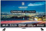 Limeberry 65 Inch (165 Cm) Ultra Slim Frameless Full WebOS OLED With Magic Air Voice Search Remote Function, Unbreakable Display, Black (LB65EOLED) Smart 4k Ultra HD LED TV