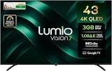 Lumio 43 Inch (109 Cm) Vision 7 Ultra- Google FTW1-ADSG Smart 4K HD QLED TV
