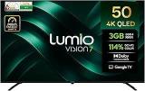 Lumio 50 Inch (127 Cm) Vision 7 Ultra Google FTW2 ADSG Smart 4K HD QLED TV